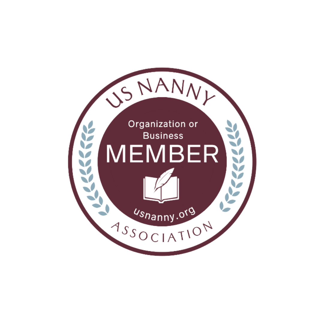 Logotipo de miembro de Nanny Association Business
