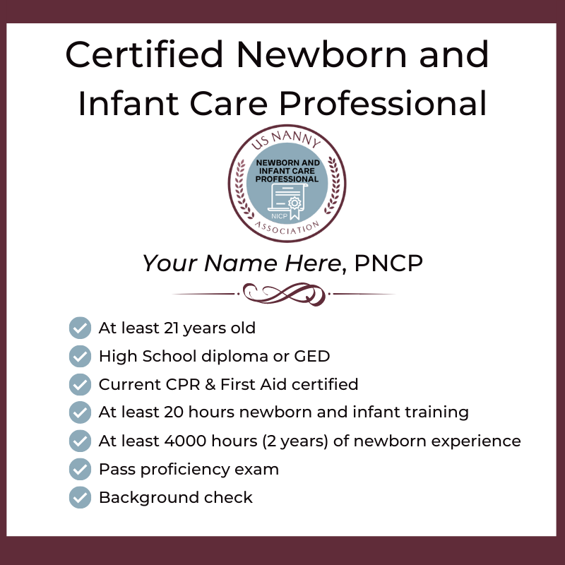 Certified Newborn Care Name