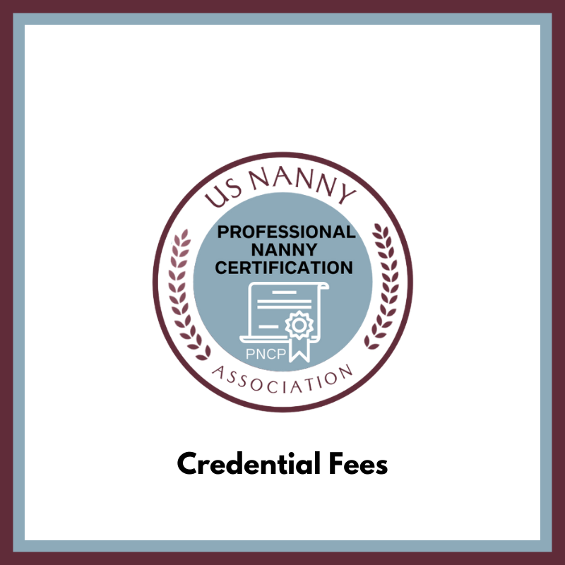 Logotipo de niñera profesional certificada