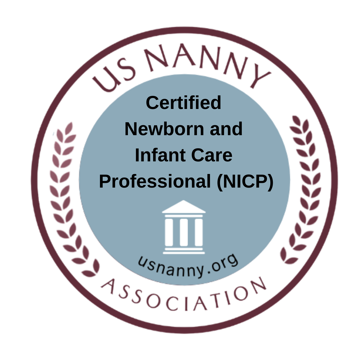logotipo certificado para recién nacidos y bebés