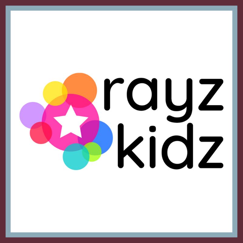logotipo de niños rayz