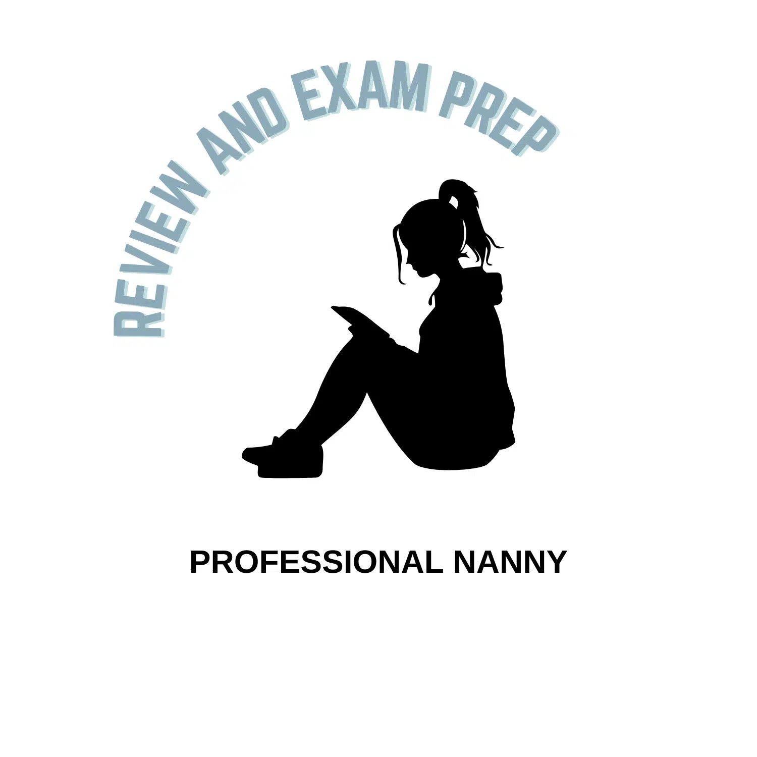 professional nanny review class with woman sitting and reading an ipad